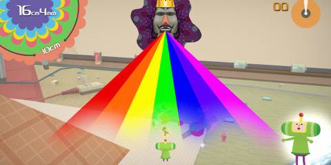 King of All Cosmos sucking in the Prince Katamari Damacy Reroll