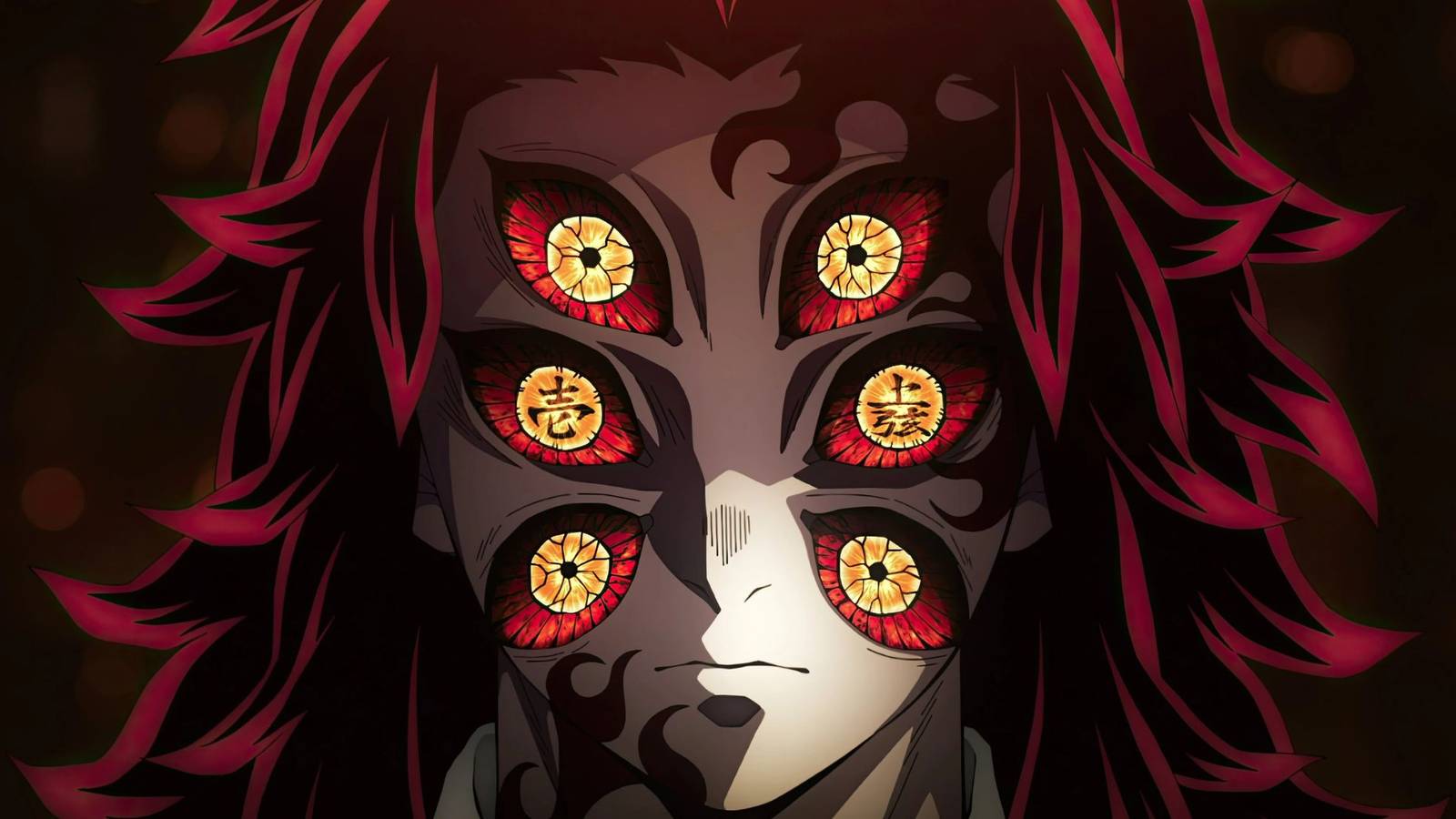 Kokushibo's six eyes - Demon Slayer