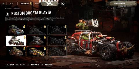 Kustom Boosta Blasta Warhammer 40K Speed Freeks