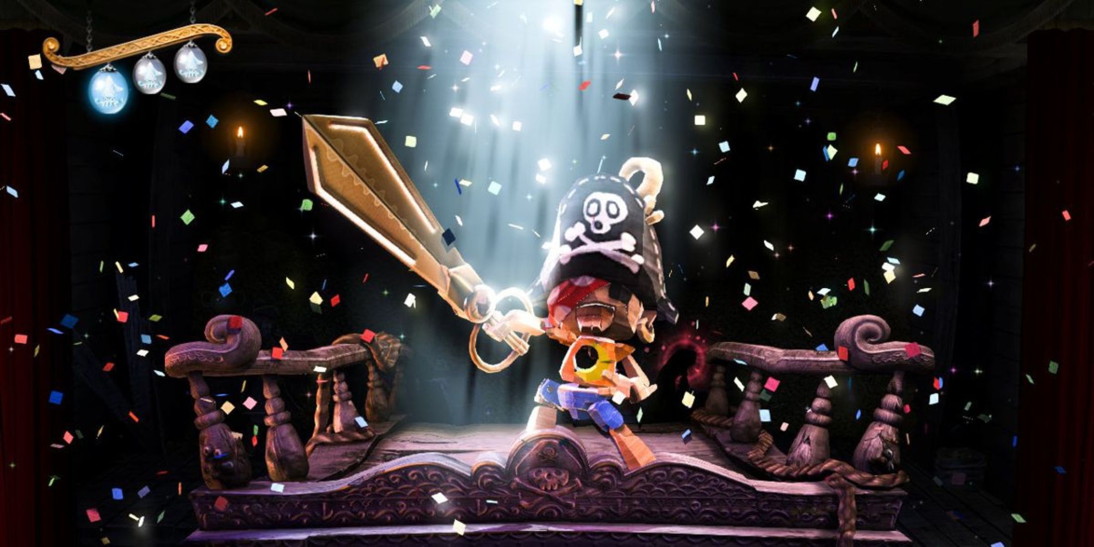 Kutaro is now a pirate! - Puppeteer