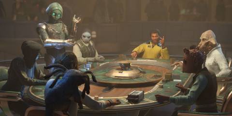 Lando in Star Wars Outlaws Wild Card DLC