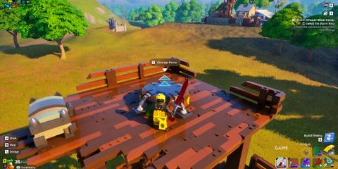 Launch Pad in LEGO Fortnite Odyssey