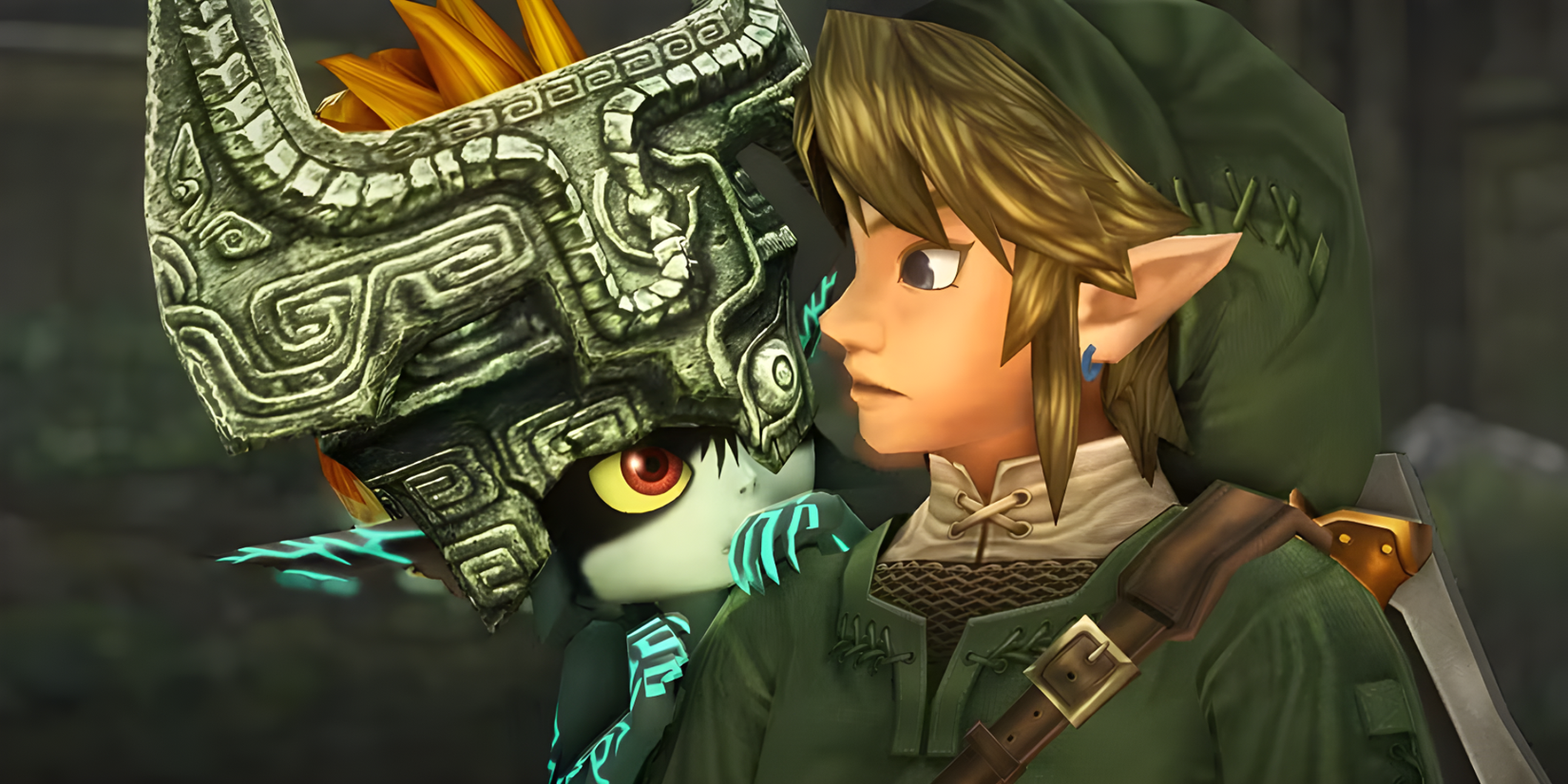The Legend of Zelda Twilight Princess Midna and Link