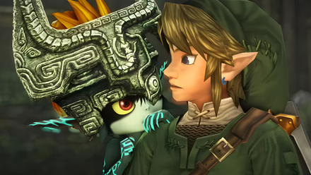 The Legend of Zelda Twilight Princess Midna and Link