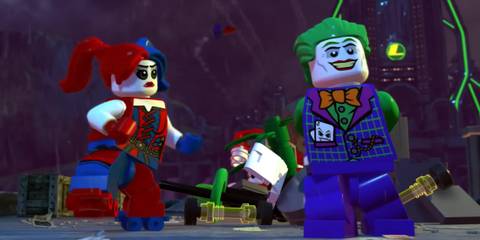 Lego DC Super-villains Harley Quinn and The Joker