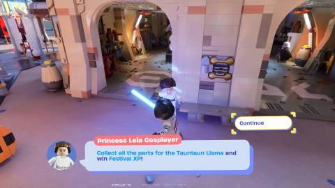 LEGO Fortnite Brick Life Leia Tauntaun Llama