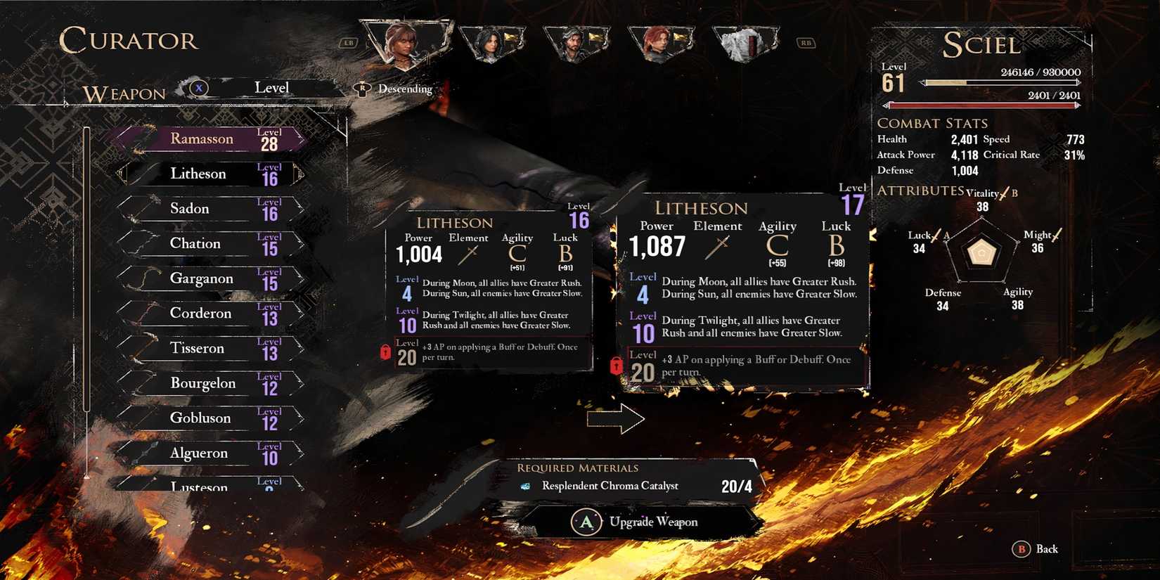 Litheson in Clair Obscur Expedition 33