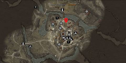 Location of Katrin's Husband Erfyr Unforgettable Tainted Grail