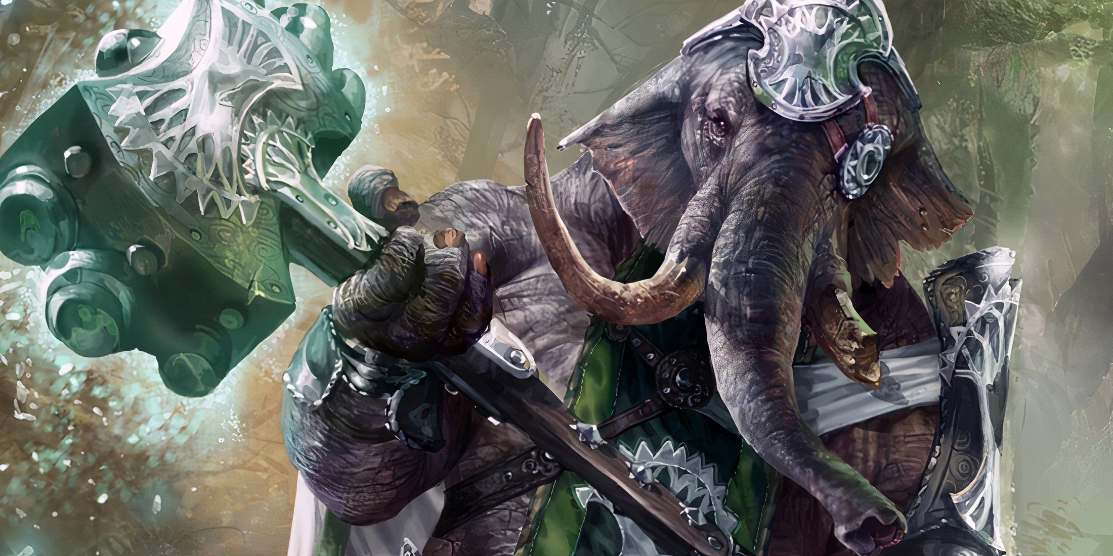 Arte oficial de Loxodon WOTC