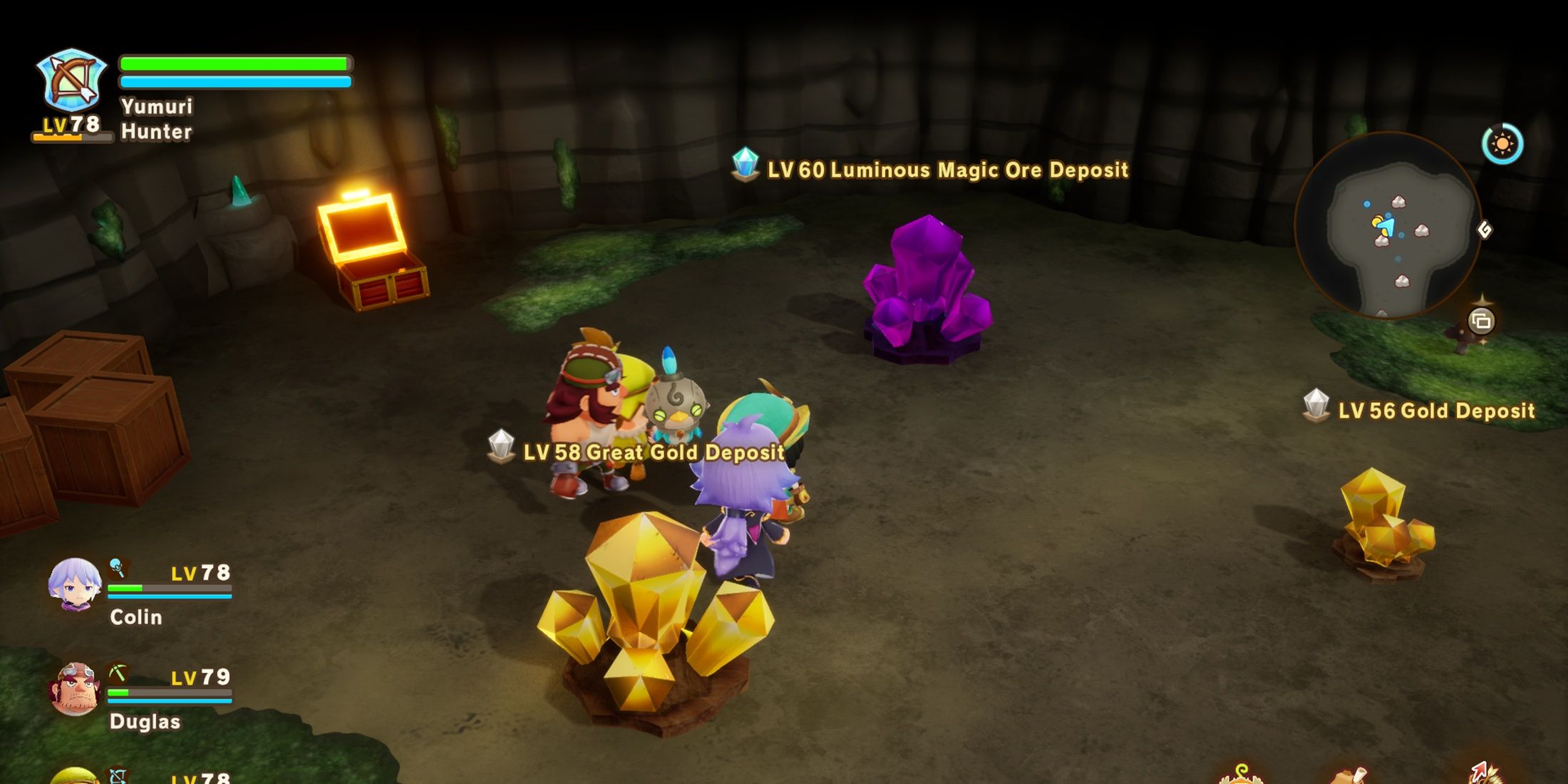 Luminous Magic Ore Deposit - Fantasy Life I
