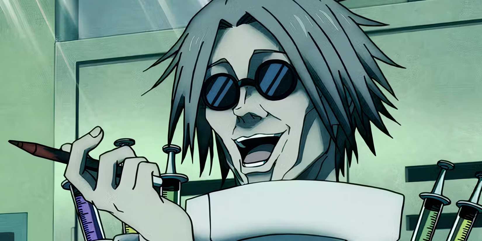 Image of Mad Horiguchi holding a pen in Sakamoto Days