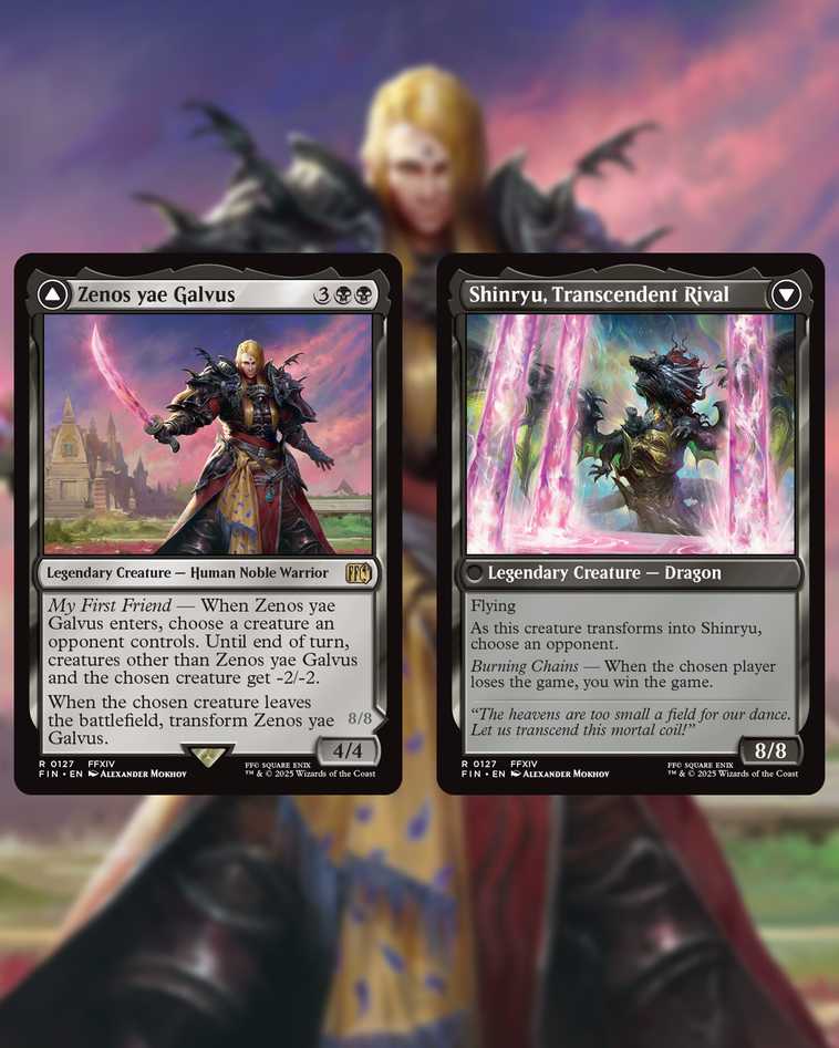 Magic: The Gathering Reveals More Final Fantasy Character Cards Magic: The Gathering Reveals More Final Fantasy Character Cards