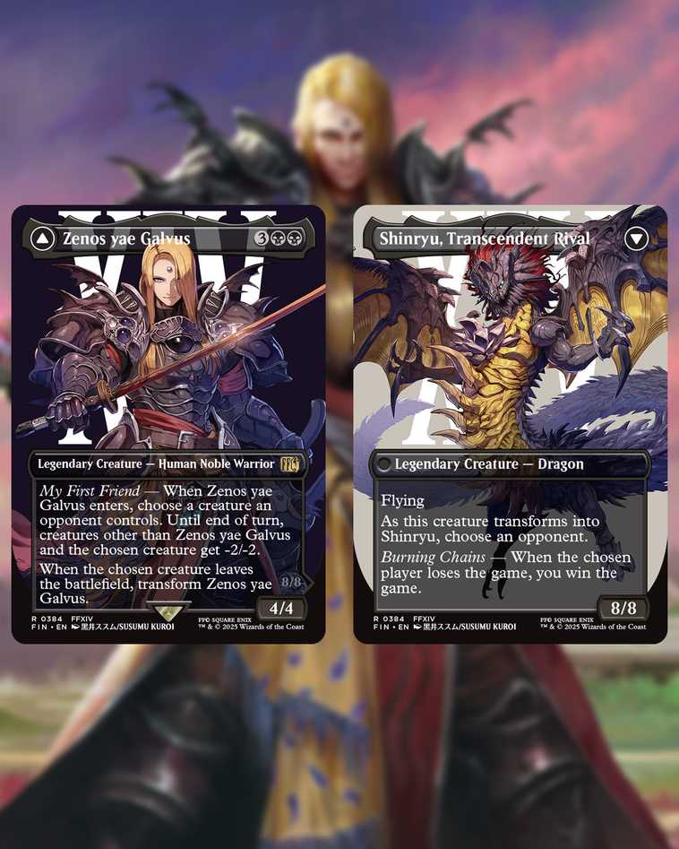 Magic: The Gathering Reveals More Final Fantasy Character Cards Magic: The Gathering Reveals More Final Fantasy Character Cards