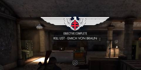 Main House Sniper Elite Resistance kill Emich with Electricity Kill List Challange (2)