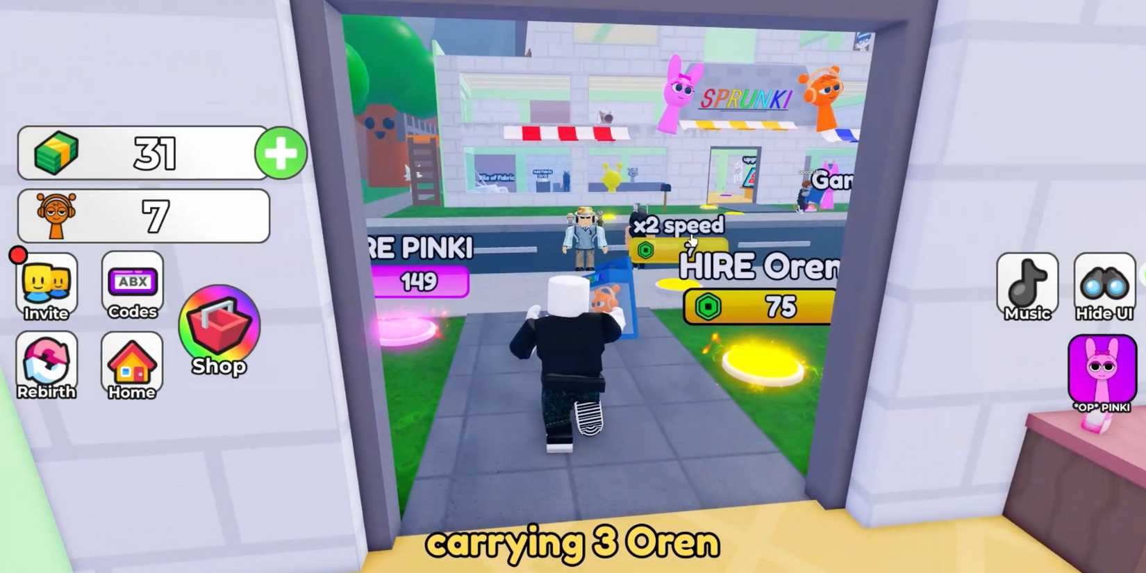 Roblox: Make a Sprunki Tycoon Codes