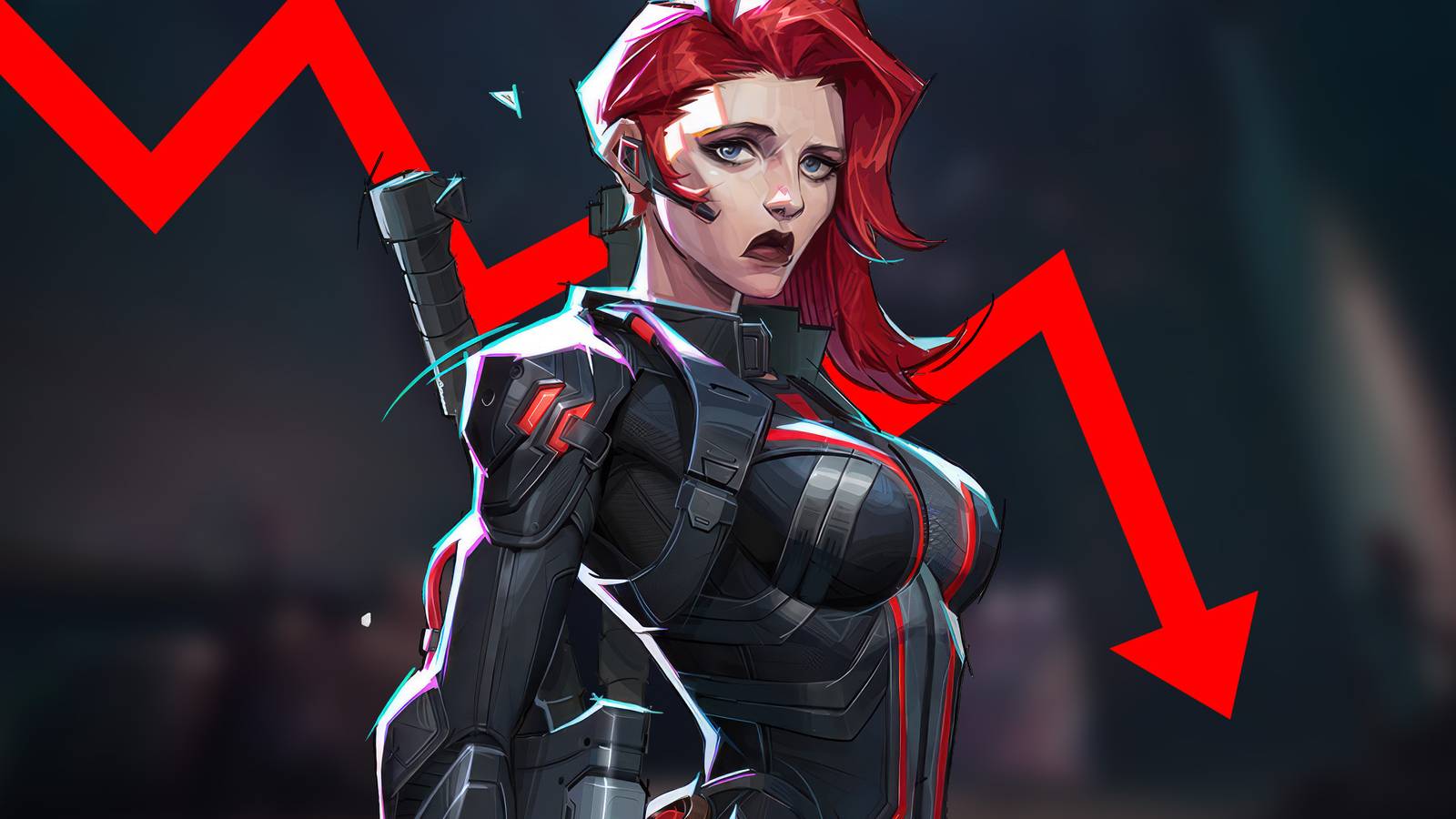 Sad Widow Rivals Marvel Rivals Player Count is Dropping Dramatically Nearly…