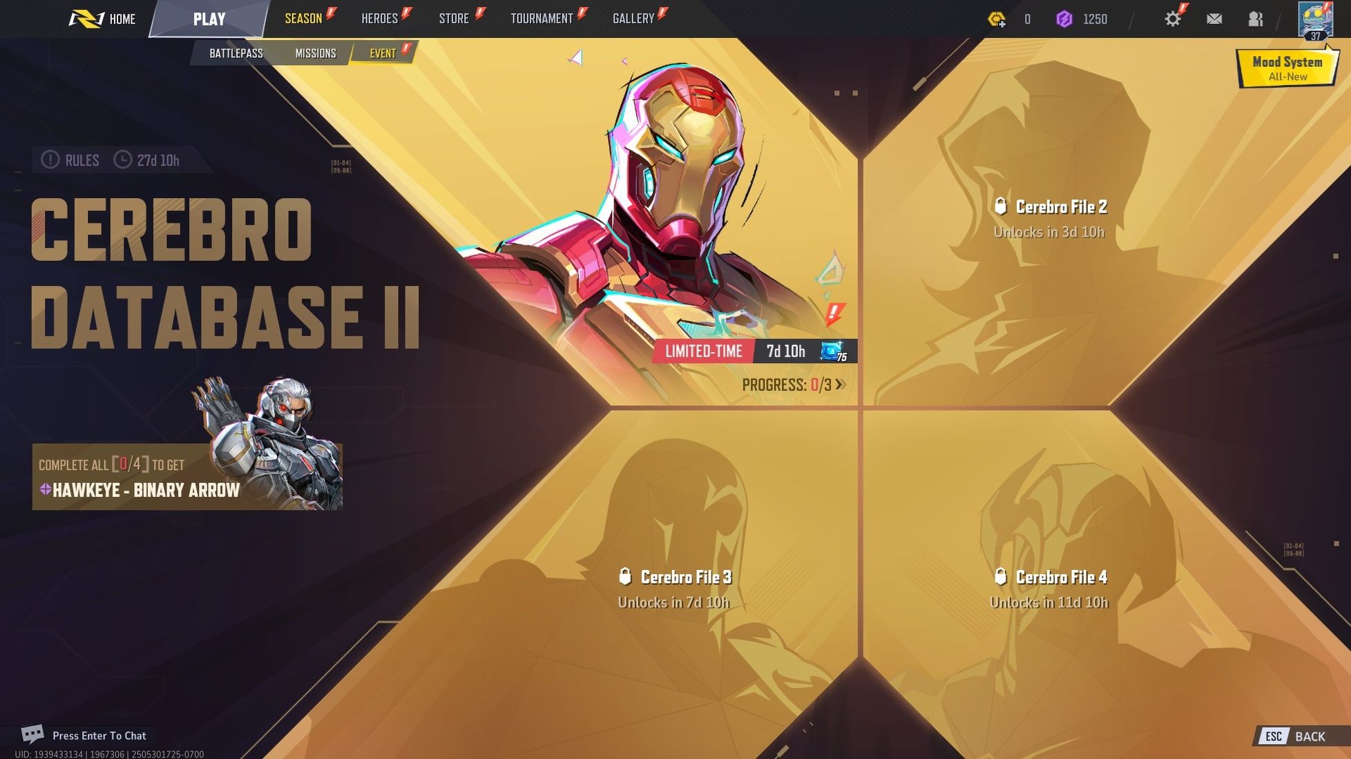 Marvel Rivals Database 2-1