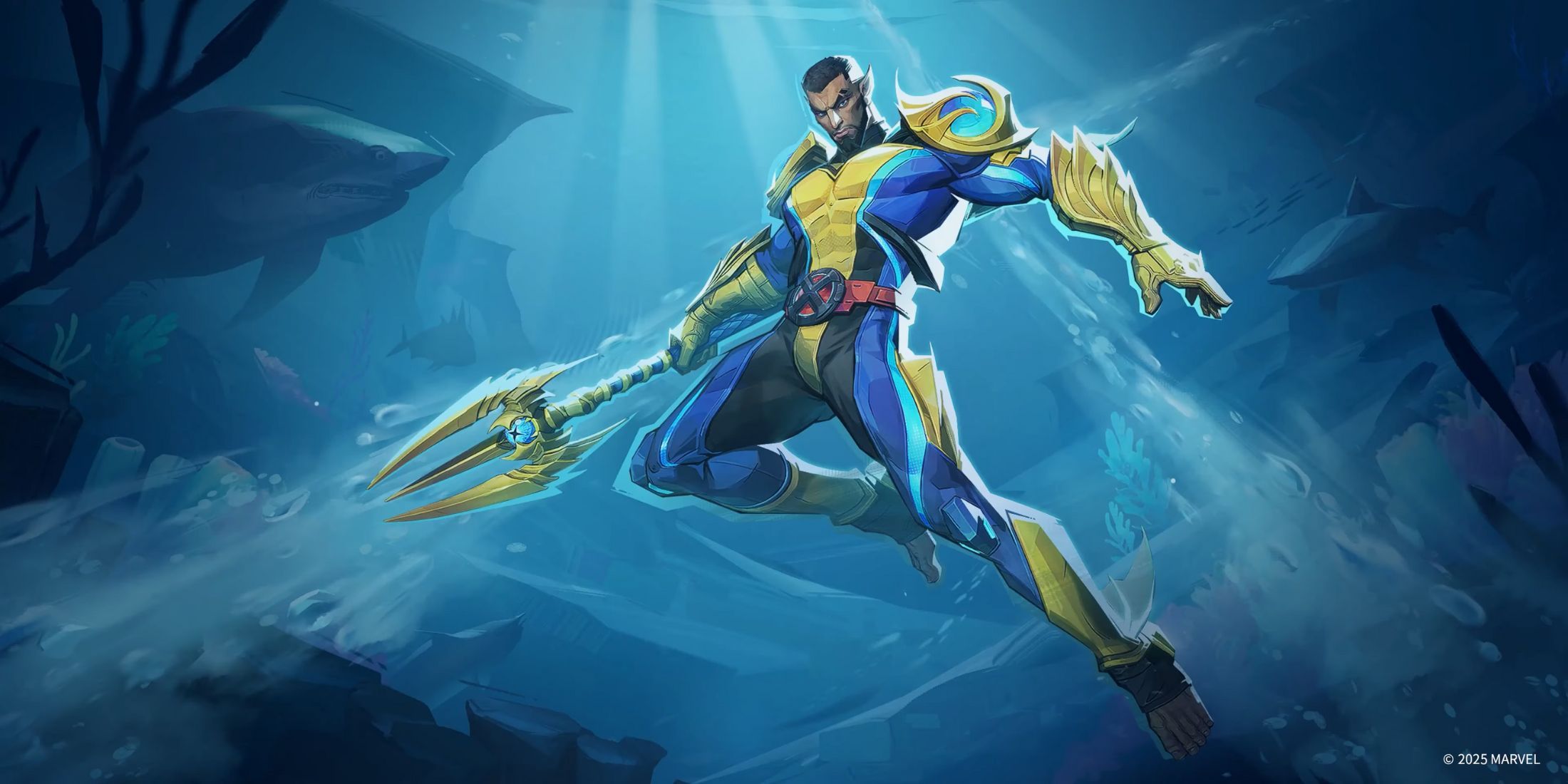 Marvel Rivals Namor Retro X-Uniform skin 3-1