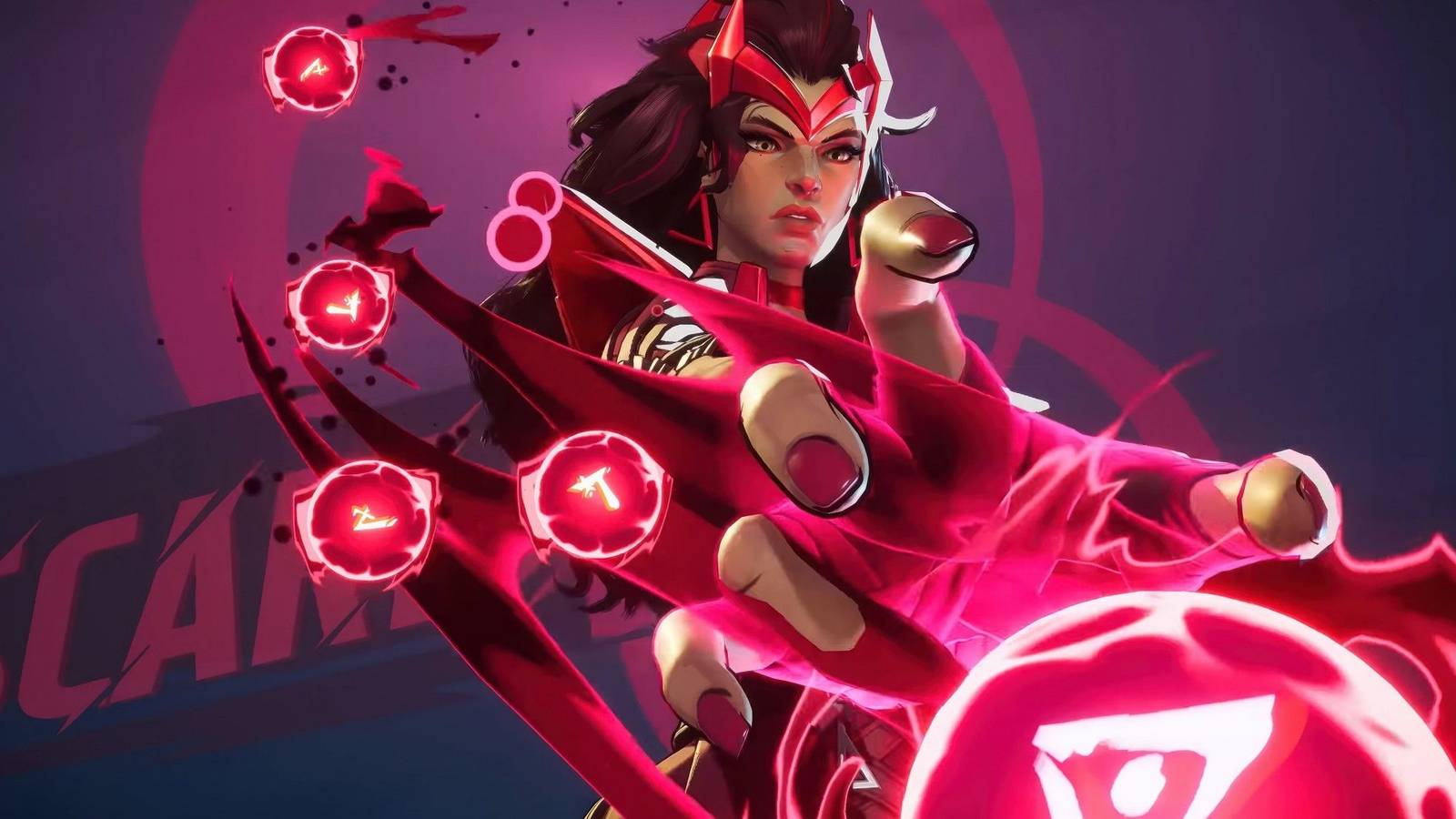 Marvel Rivals reveals gameplay of the Immortal Sovereign skin for Scarlet Witch.