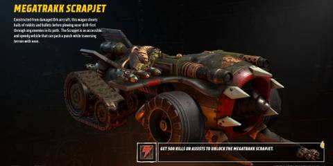 Megatrakk Scrapjet  WH 40K Speed Freeks