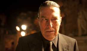 Mephistopheles wearing a suit in Ghost Rider Spirit of Vengeance
