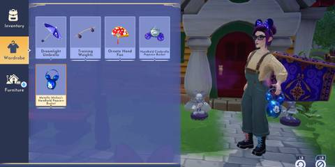 Metallic Mickey's Handheld Popcorn Bucket in Disney Dreamlight Valley