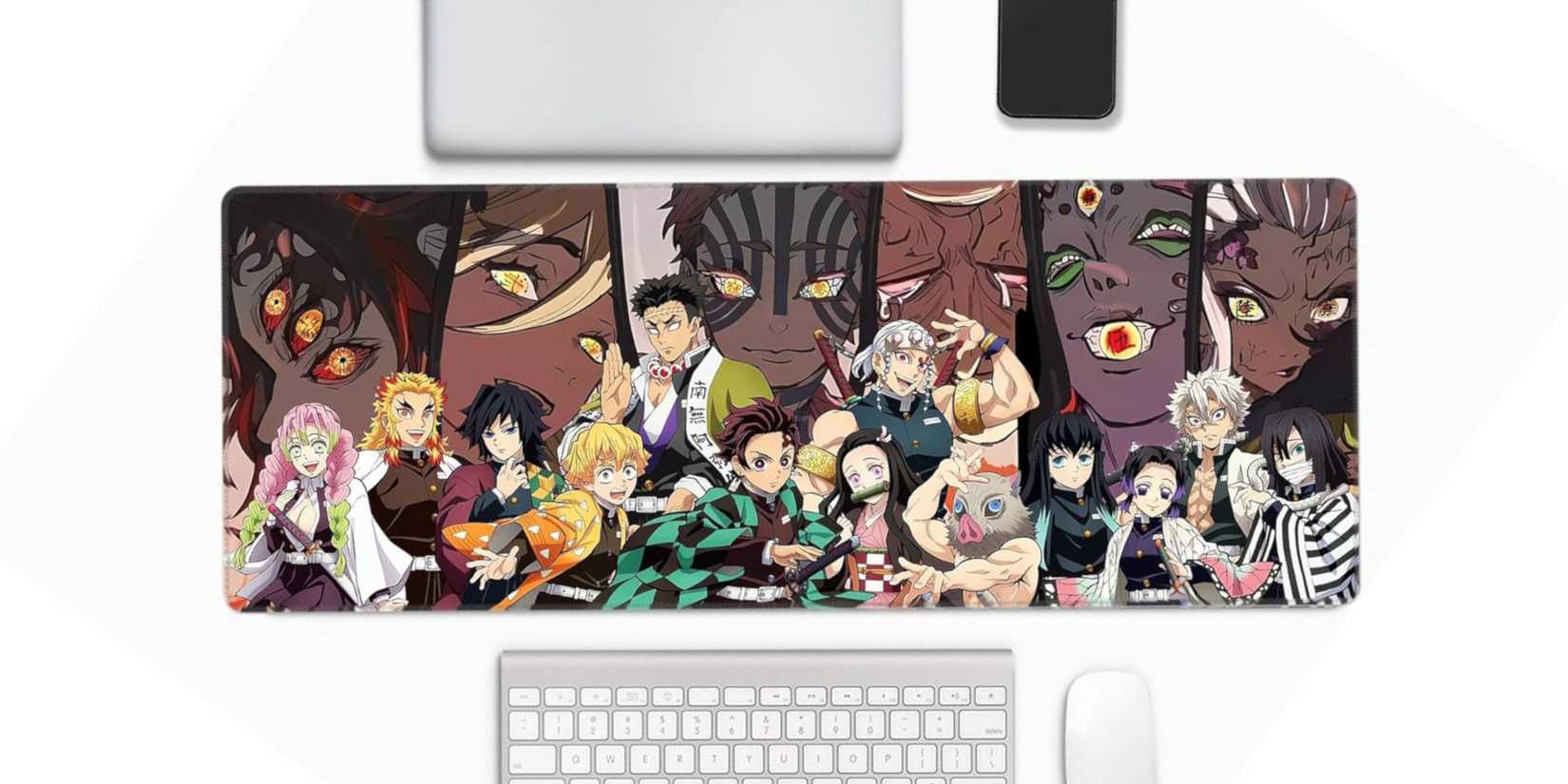 MHIWU Demon Slayer Large Gaming Mousepad