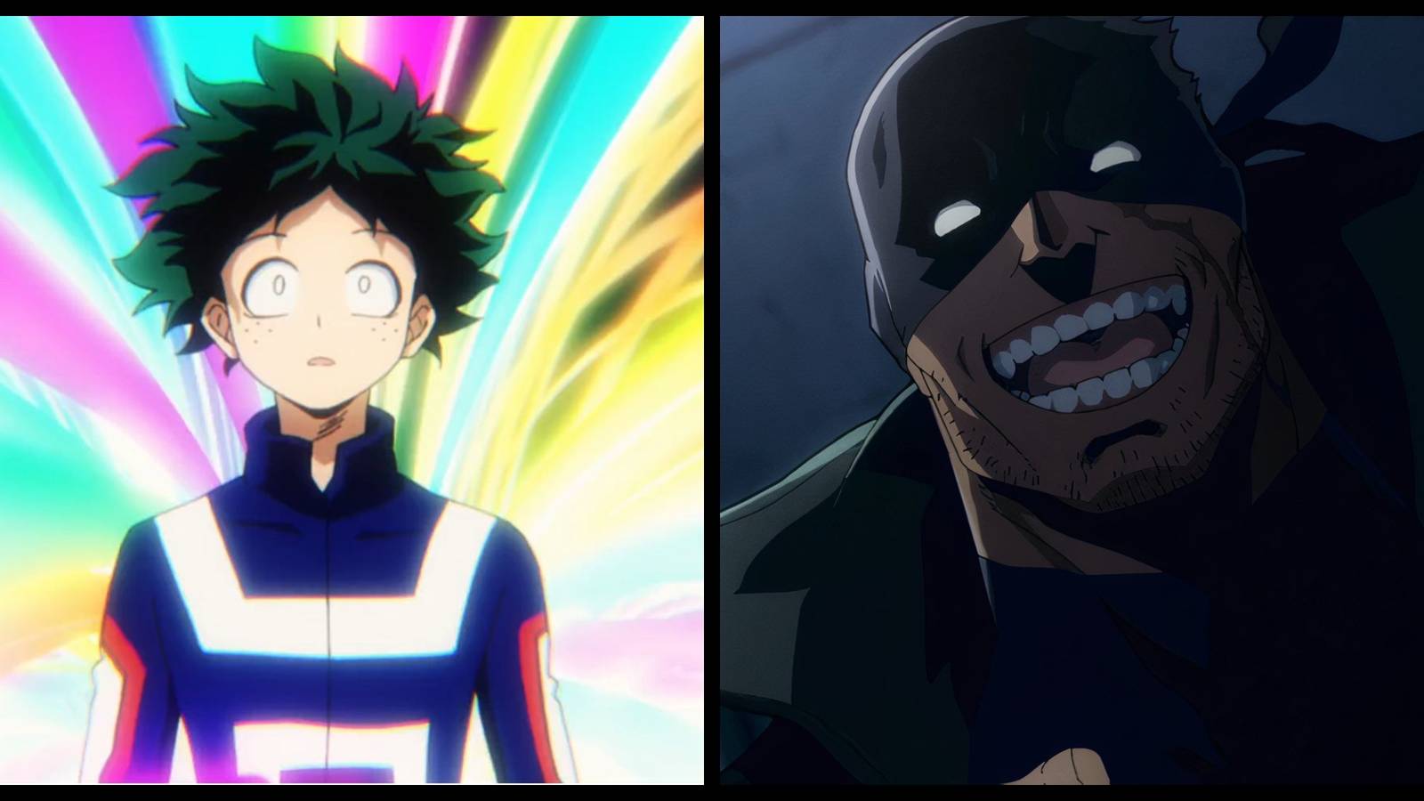 midoriya knuckle duster collage