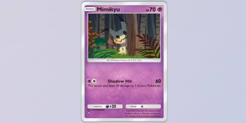 Mimikyu Celestial Guardians In Pokemon TCG Pocket