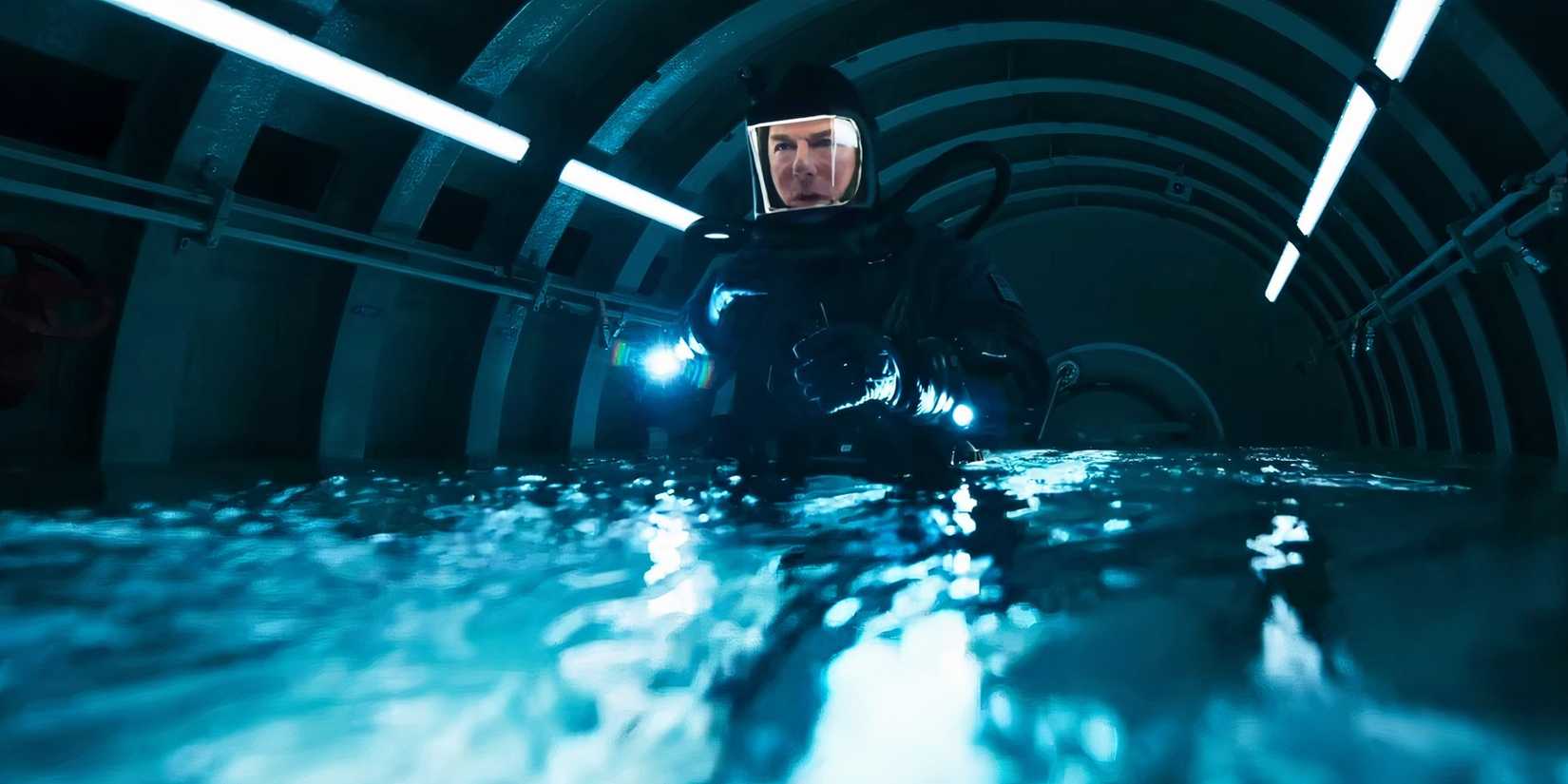 mission impossible final reckoning tom cruise water