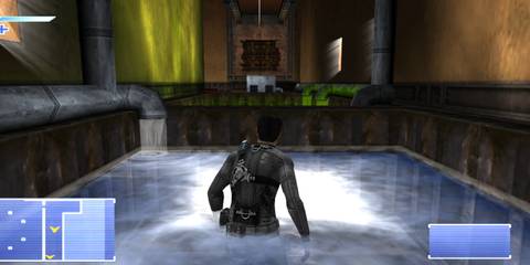 Ethen Hunt inside a pool in Mission: Impossible - Operation Surma