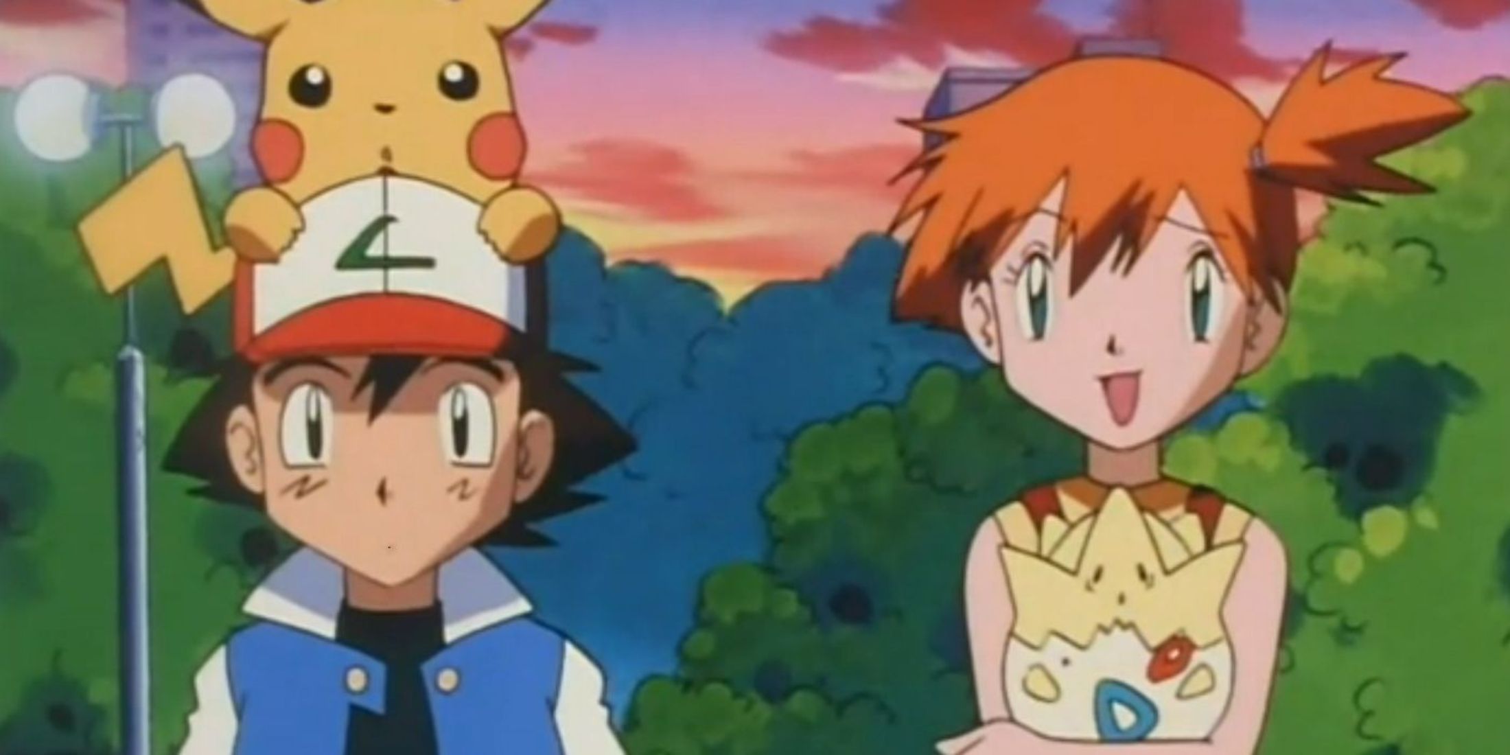 Misty dan Ash di serial original Pokemon