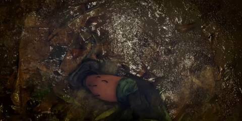 Green Hell: Leeches on the player's calf