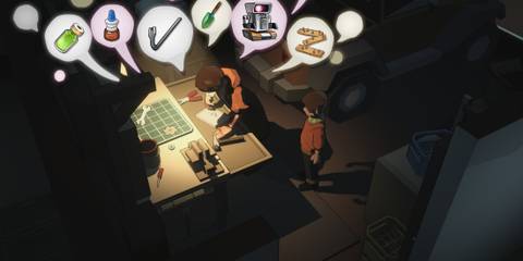 steam screenshot - player crafting