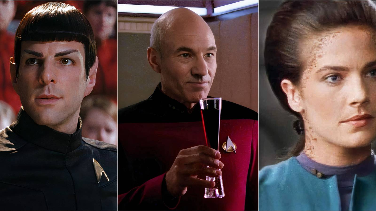 Star trek - smartest characters - Spock, picard, Jadzia Dax