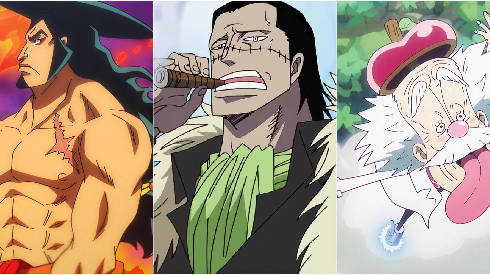 Oden, Crocodile, Vegapunk 