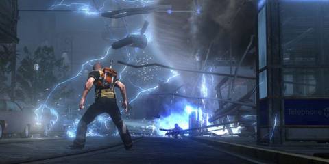 Infamous 2 lightning 