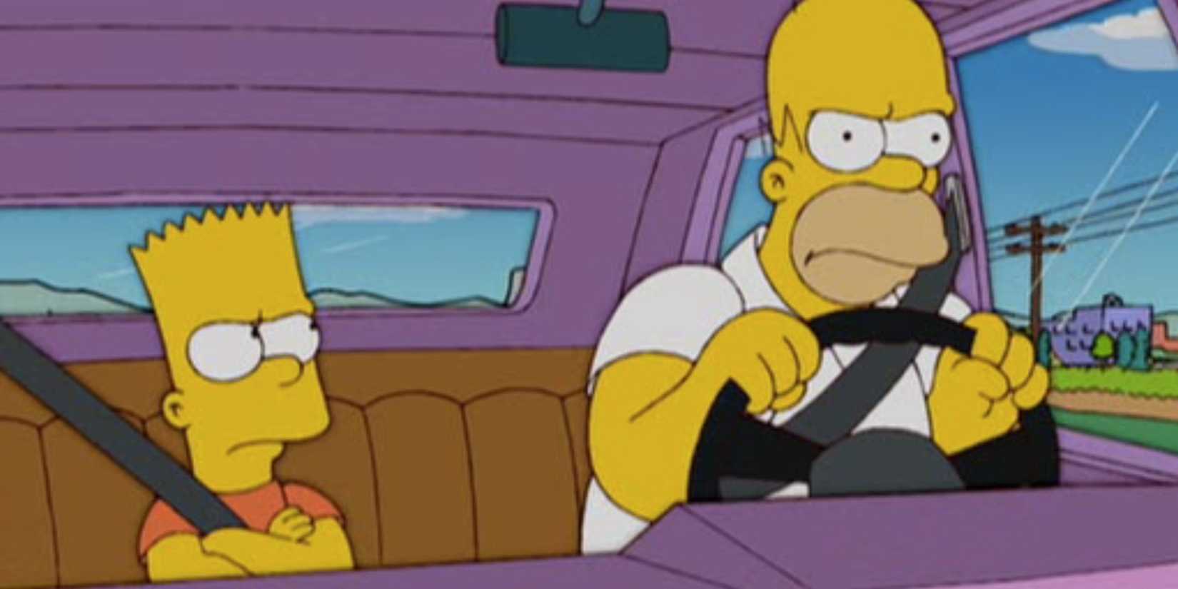 Scene from We're on the Road to D'ohwhere