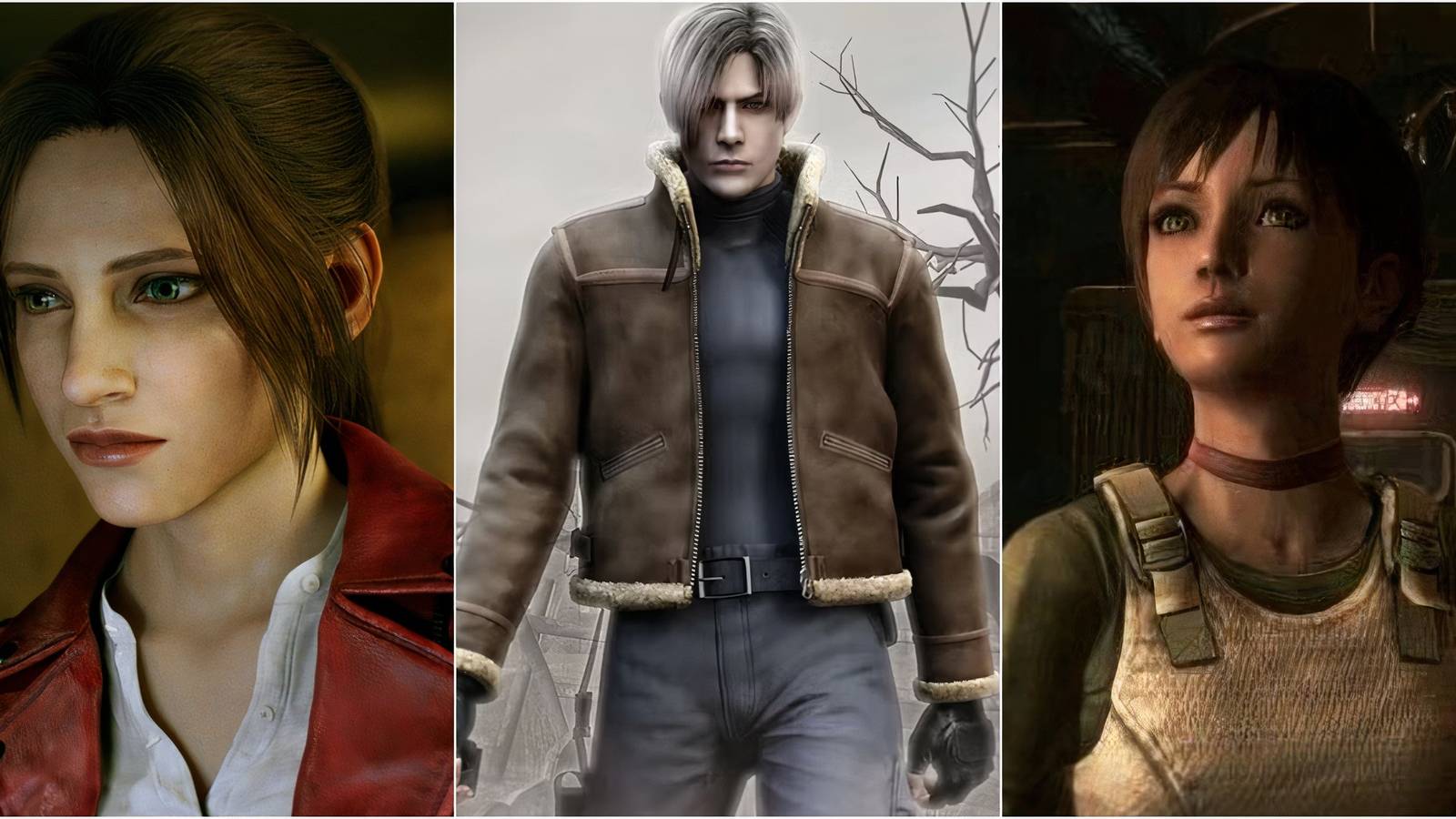 Claire, Leon, Rebecca