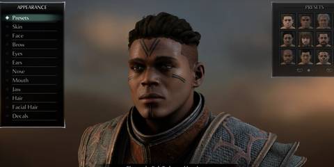 Character creation in Demon's Souls