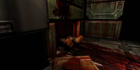 Doom 3 - dragged into vent