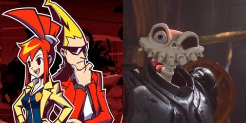 Lynne and Sissel from Ghost Trick; Sir Daniel Fortesque in MediEvil
