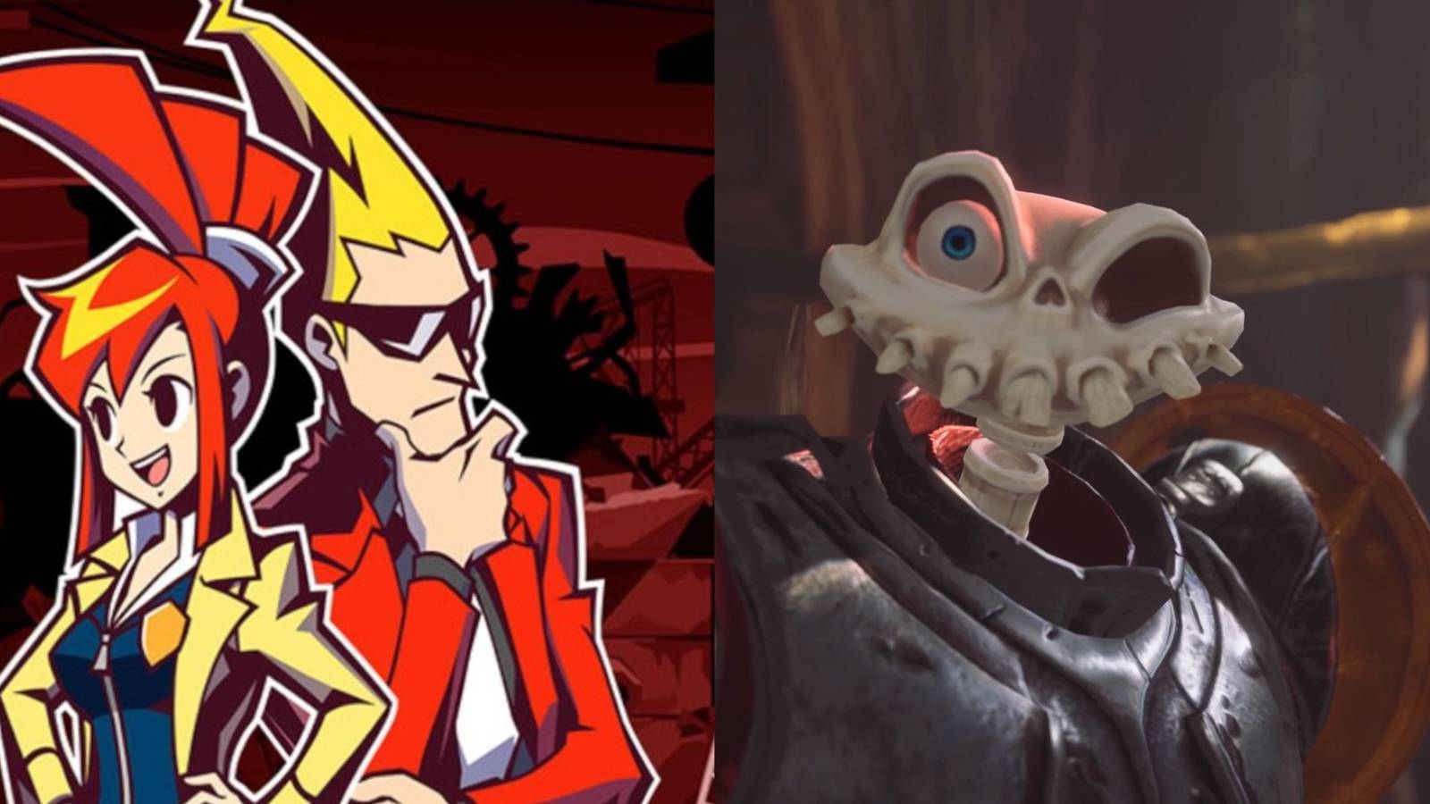 Lynne and Sissel from Ghost Trick; Sir Daniel Fortesque in MediEvil