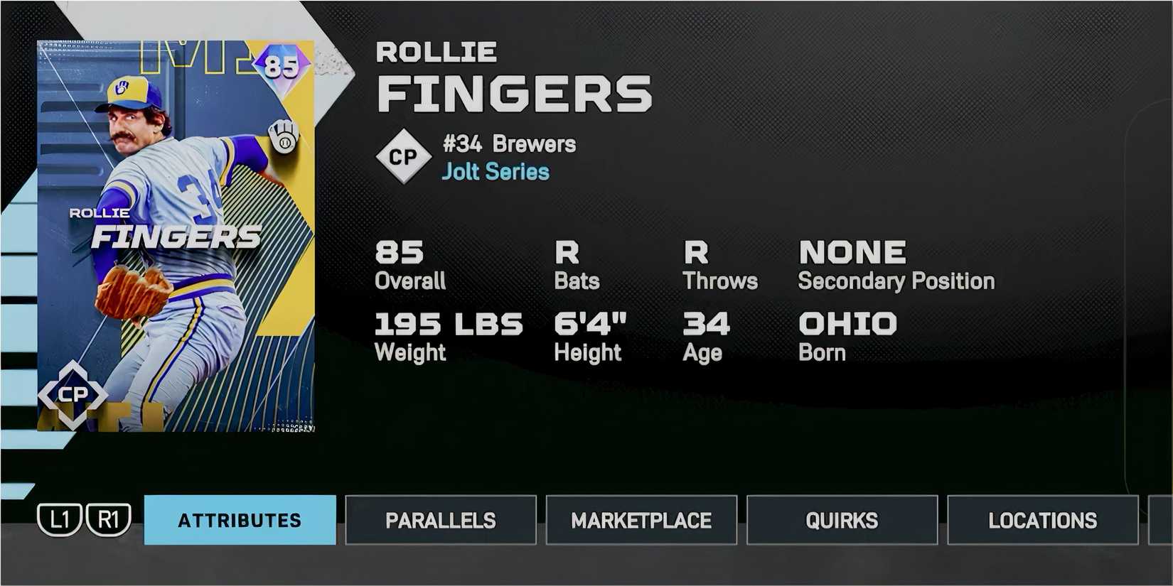 MLB The Show 25 - Rollie Fingers