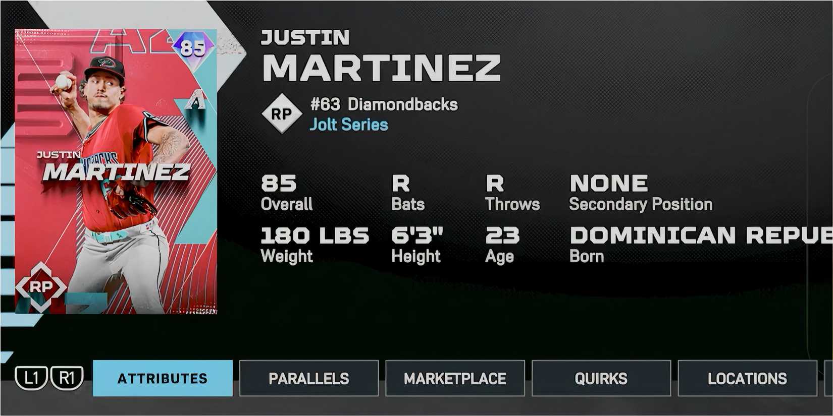 MLB The Show 25 - Justin Martinez