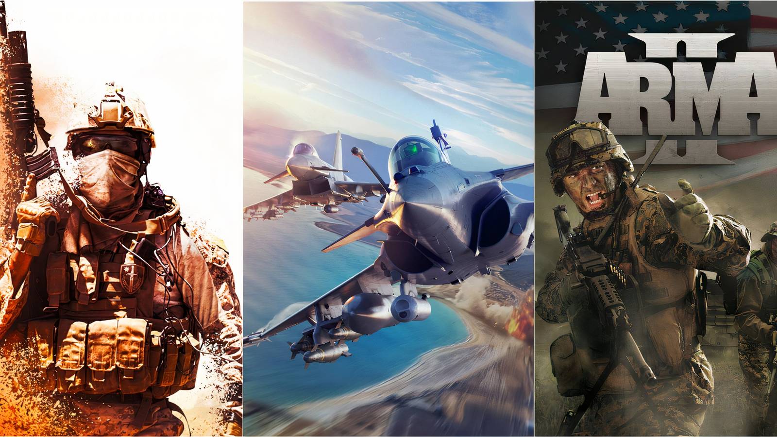 Insurgency, War and thunder, Arma 3