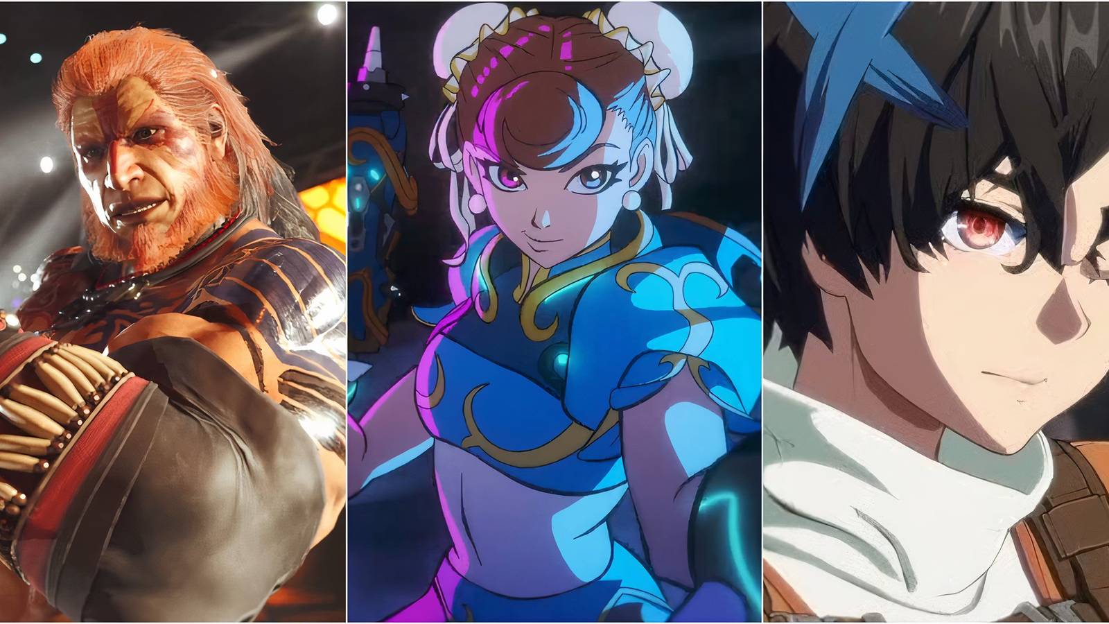 Wolf, Chun Li, Unika