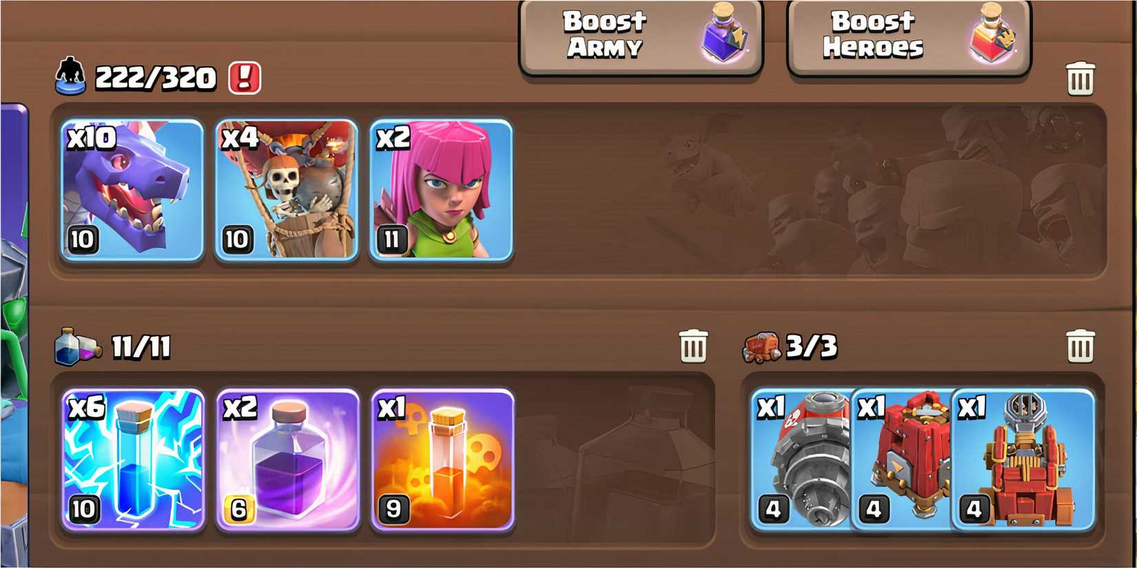 Dragon, Balloon, archer