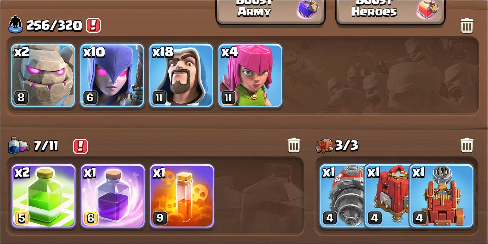 Golem - Witch - Wizard