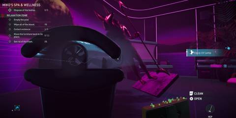 Crime Scene Cleaner: Final Destination, Easter Egg, Sunbed